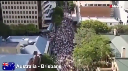 Protesten over de hele wereld! Je bent niet alleen.